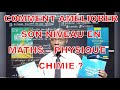 Comment amliorer son niveau en maths physique et chimie 