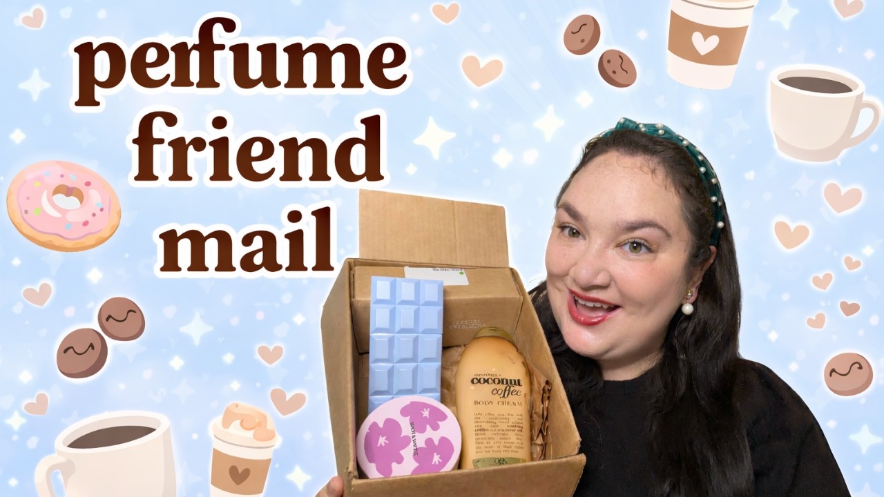 Opening Some Perfume Friend Mail 💌
