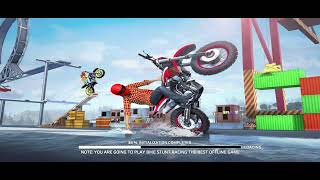 Bike Stunt Race Tracks Simulator 3D - Motor Bike Motocross Impossible Racing - Android GamePlay #3 screenshot 5