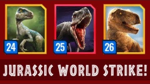 NEW JURASSIC WORLD EPIC STRIKE EVENT (JURASSIC WORLD ALIVE)