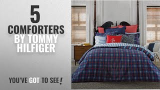 Top 10 Tommy Hilfiger Comforters [2018]: Tommy Hilfiger Boston Plaid Comforter Set, Full/Queen