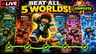 Challenge: Beat 5 Worlds WITHOUT DYING (Impossible IDK)