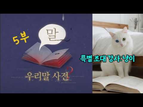 우리말 사전5부