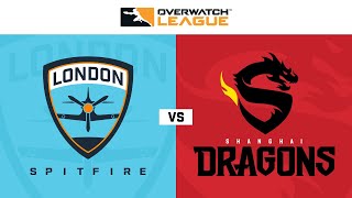 London Spitfire vs Shanghai Dragons | Week 19 | APAC Day 1