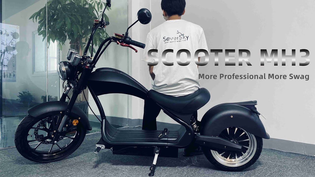 SoverSky MH3 60V 4000W Electric Scooter SOV-MH3-BLACK – Shop