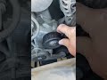 Checking belt and idler pulley damage on your car