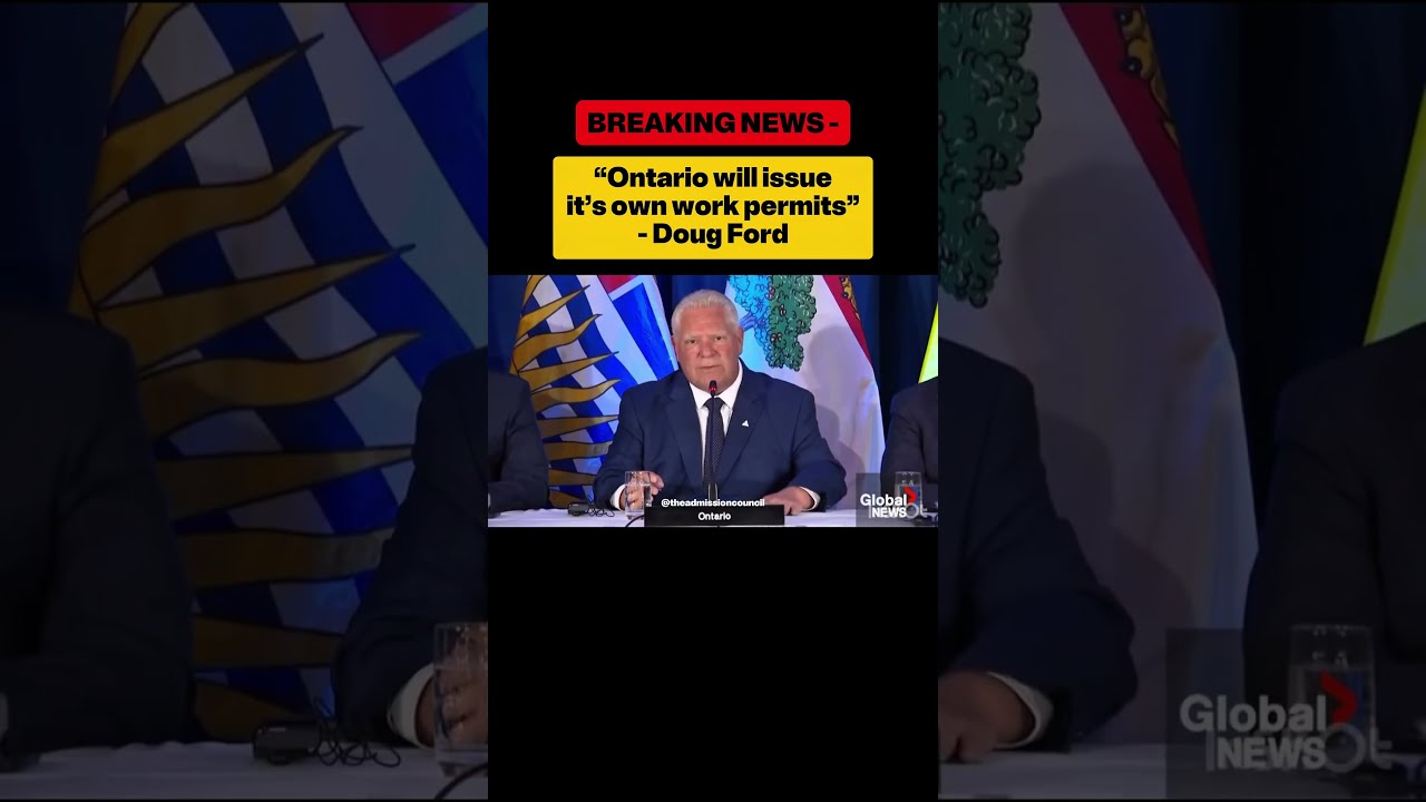 Ontario Wants To Issue Work Permits Asylum Seekers Dougford Workpermit Canadaimmigration