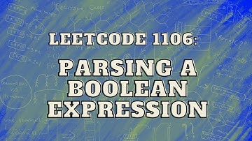 Leetcode 1106: Parsing A Boolean Expression | Problem of the day | Iterative + Recursive