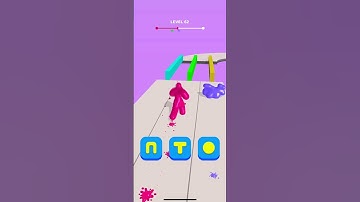 Blob shifter 3d leval 62 game play #games #gaming