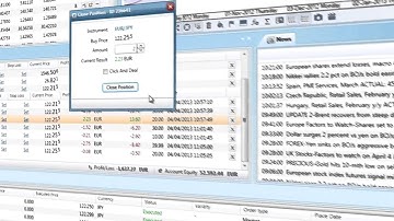 DF Trader Web: How to trade  - Logical Orders and Positions