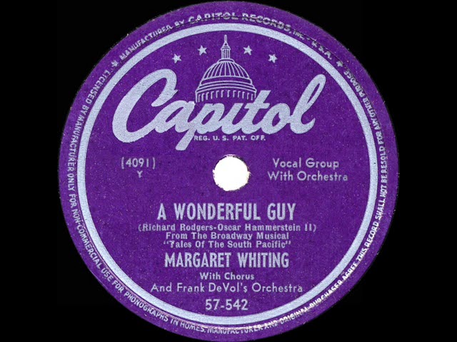 Margaret Whiting - A Wonderful Guy