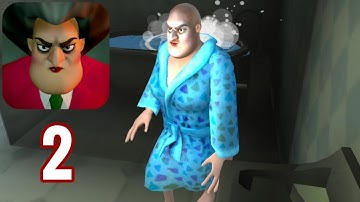 Scary Teacher 3D - Gameplay Walkthrough Part 2 - Chapter 1 : Troubled Waters Part 2 (iOS,Android)
