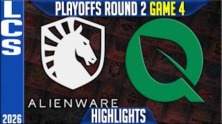 TLAW vs FLY Highlights Game 4 | LCS Spring 2026 Playoffs | Team Liquid vs FlyQuest G4