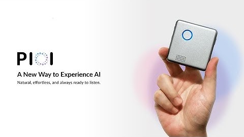 Kickstarter: P101, A New Way to Experience AI