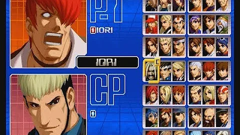 Como liberar o Orochi Iori no KOF 2002?