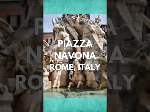 Video: The Top Public Squares (Piazze) in Rome, Italië
