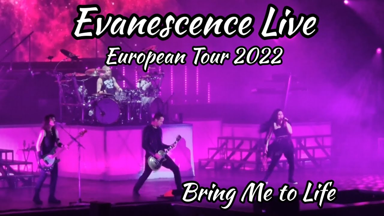 Bring Me to Life Evanescence Live. European Tour 2022. Madrid España