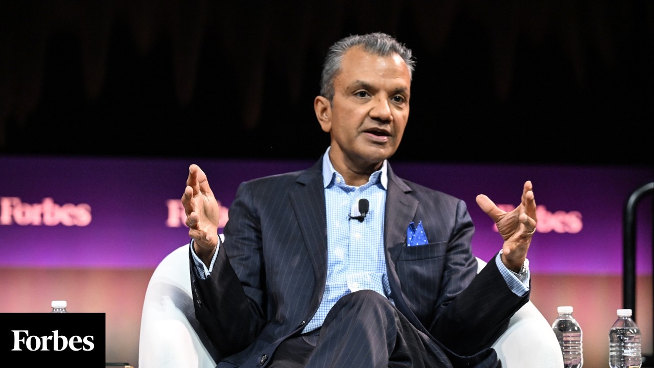 Forbes thumbnail for healthcare, biotech, and AI panel