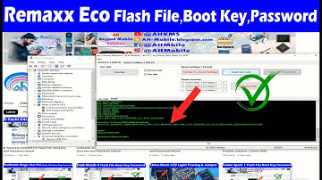 Remaxx Eco (Coolsand/RDA) Flash File, Boot Key and Password Unlock
