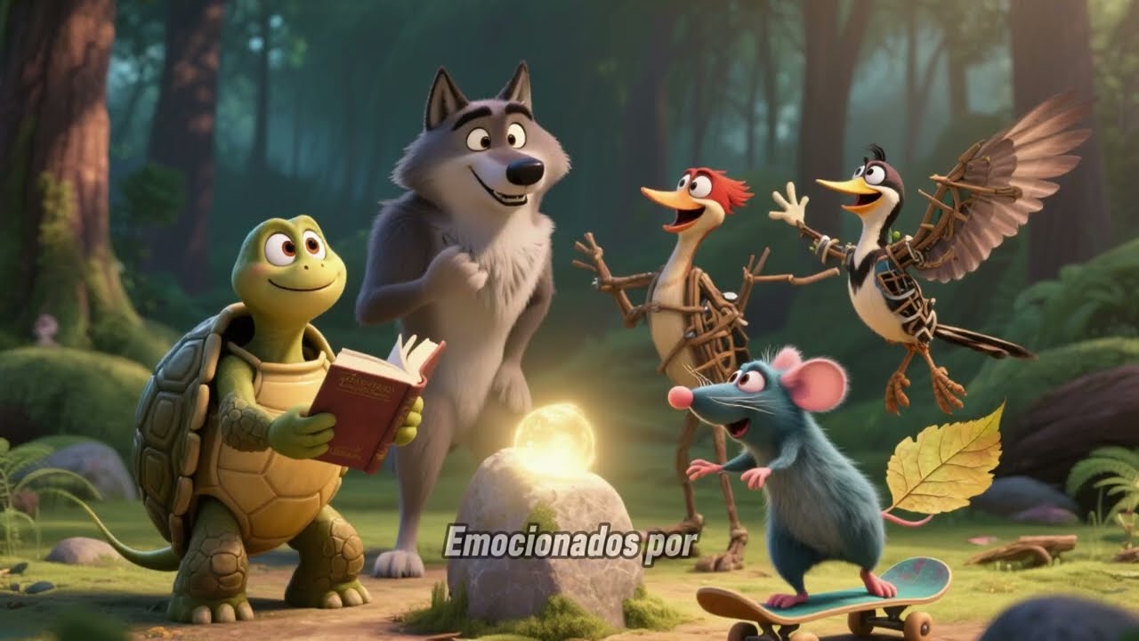 CUENTO PARA NIÑOS:🧒🏼👧🏼 EL GRAN ENCUENTRO EN EL BOSQUE DE LOS OLVIDADOS🌈✨