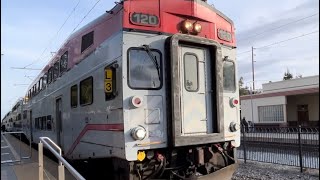 [Arrived Already] Boarding the Caltrain Limited Service 311 Lead by Cab Car 120