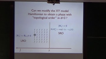 ICMS-TIFR: Prof. Subir Sachdev-Part I