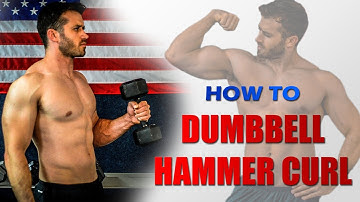 How to Perform Dumbbell Hammer Curls (Correct form and technique)