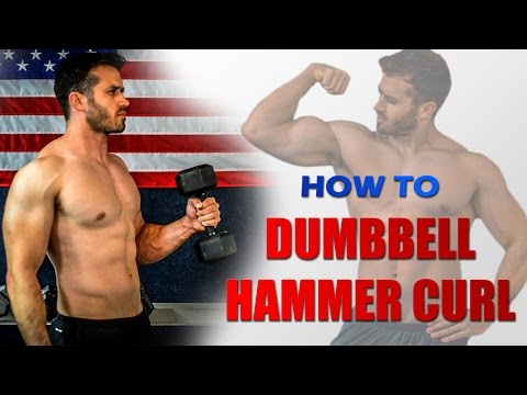 Como executar Dumbbell Curls Martelo (forma correta e técnica)