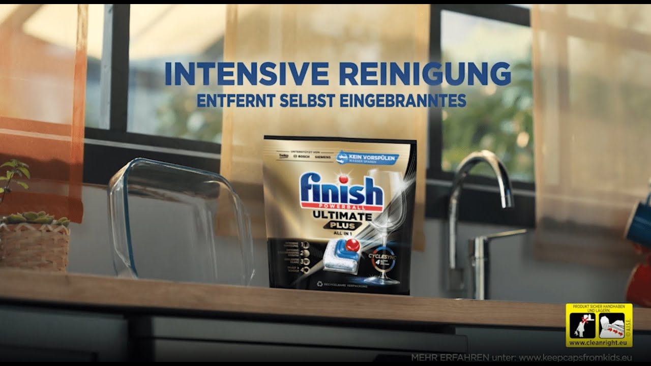 Finish Ultimate Plus - Für eine intensive Reinigung 