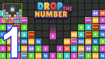 Drop The Number gameplay walkthrough Part 1 (Android)