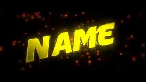 [Blender intro] Sync Gold 30 FPS intro Template