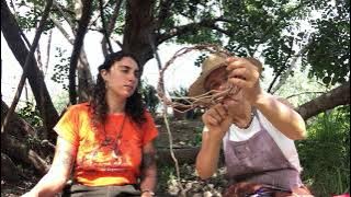 How to make a dream catcher, forest school training video.