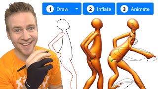 This turns Drawings into 3D Animations in SECONDS!!