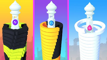 Stack Bounce Ball! Satisfying and relaxing ASMR slicing game