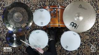 Used Meinl 13 Byzance Brilliant Fast Hi-Hats - 1046/1209g (UB13FH-1040122C)
