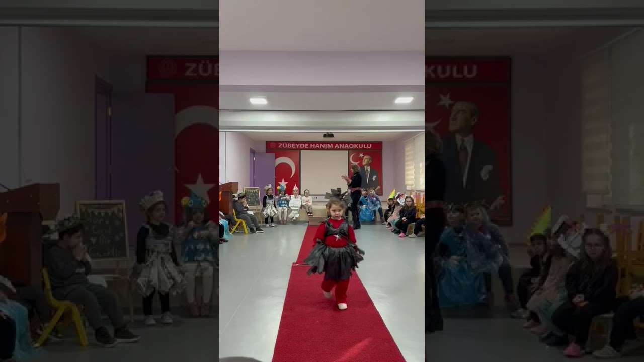 İNEGÖL ZÜBEYDE HANIM ANAOKULU 4.5/5 YAŞ GERİ DÖNÜŞÜM DEFİLESİ 