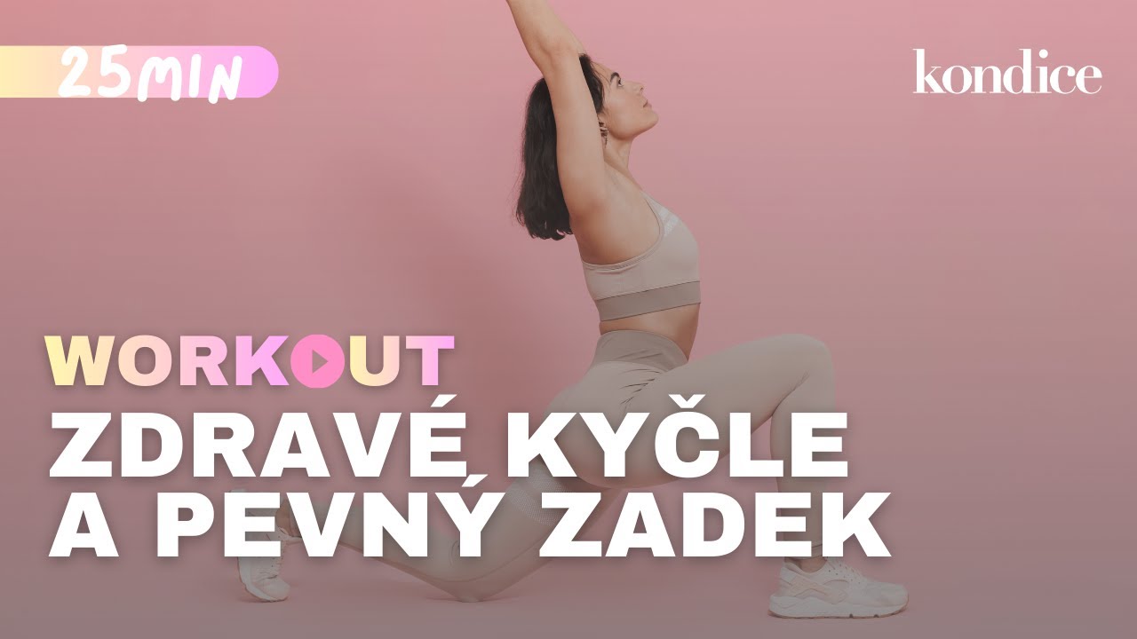 Workout: Bolí vás kyčle? Zacvičte si tuhle lekci a posilte hýždě! (25 min)