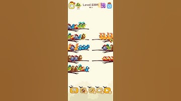 bird sort puzzle game level 2384 #games #gameplay #puzzle #gaming #puzzlegame #level  #angrybirds