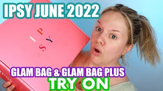 IPSY JUNE 2022 | GLAM BAG & GLAM BAG PLUS | Unboxing + try on! screenshot 5