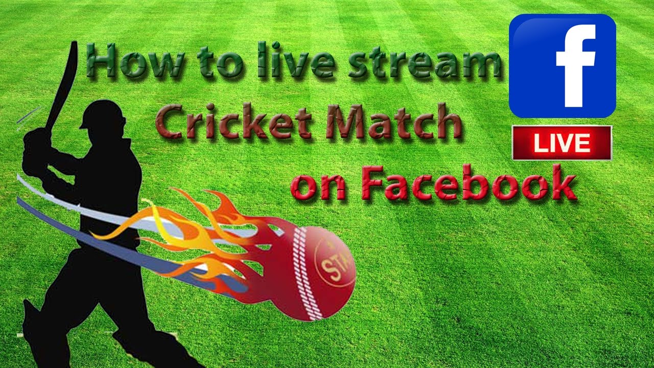 how to live stream cricket match on facebook using OBS Studio Broadcast software - JG 1