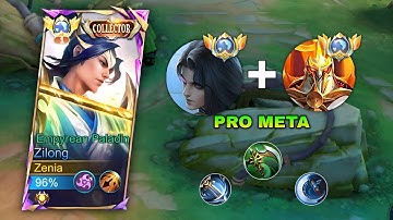 I USED ZILONG’S OLD BUILD AGAINST 2 TOP GLOBALS🔥| UNBELIEVABLE RESULT