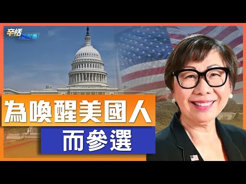 华裔女性前投行合伙人:为唤醒美国人而参选国会议员【20240427-辛恬面对面】