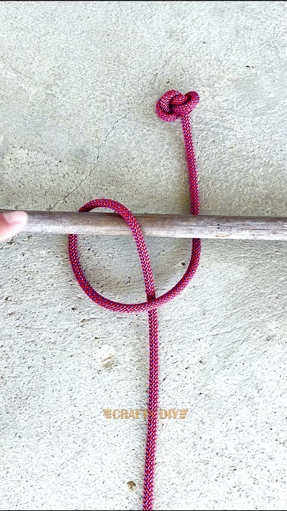 How to tie knots rope DIY at Home, #knotrope #shoelace #viral #handmade #satisfying #craftsdiy