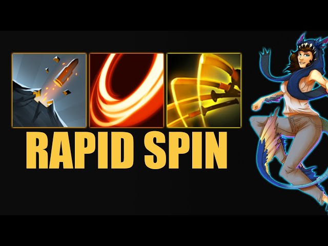 Rapid Spin LIL' SHREDDER + BLADE FURY | Ability Draft class=