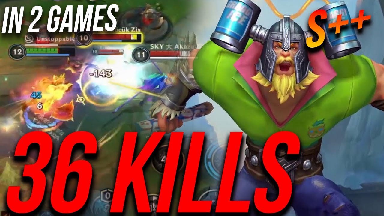 WILD RIFT OLAF IS BROKEN 36 KILLS IN 2 GAMES