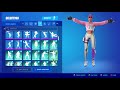 New Skin Britestorm Bomber!! showcase with almost all emotes from fortnite!! 🦄