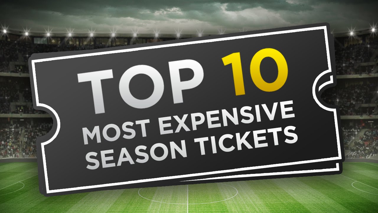 Top 10 Most Expensive Football Season Tickets - YouTube