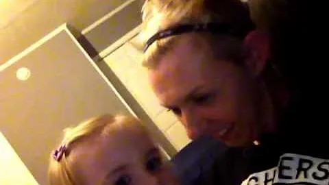 Phoenix and I forcing a video for her birthday nme...