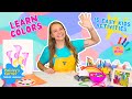 Toddler learning  learn colors for kids and toddlers with easy fun games  activities
