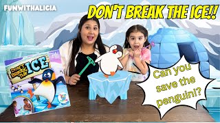 Don't Break the Ice Game Family Fun Board Games | Mother and daughter playing don’t break the ice